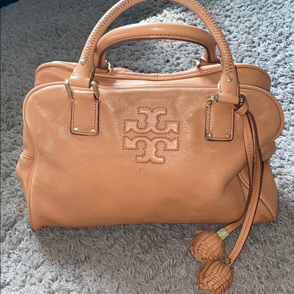 TORY BURCH LEATHER DOC BAG